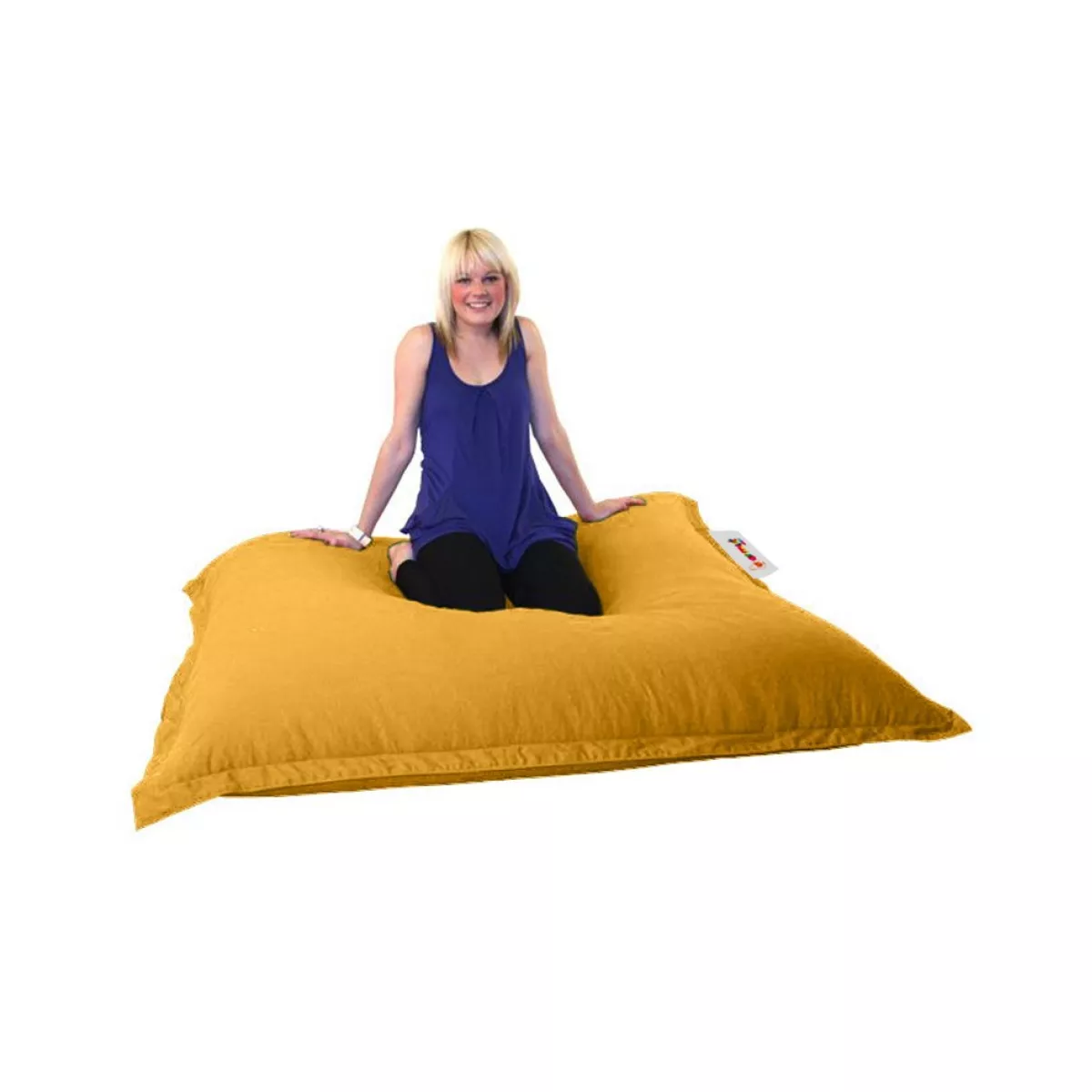 Bean Bag Mattress - Yellow