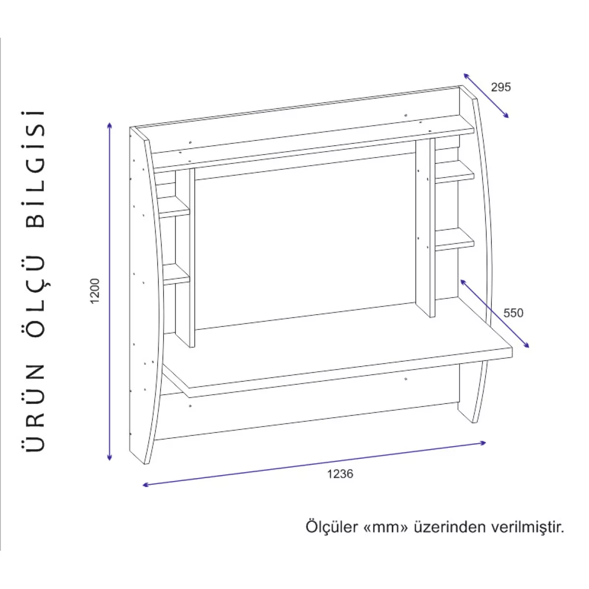 Биро Buglem - White