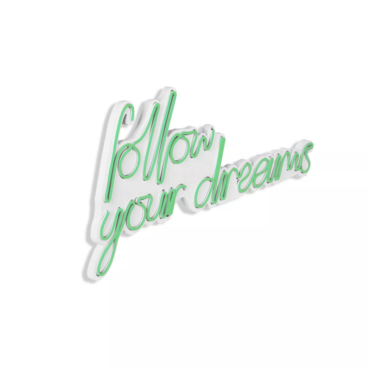 Ѕидна LED декорација Follow Your Dreams - Green