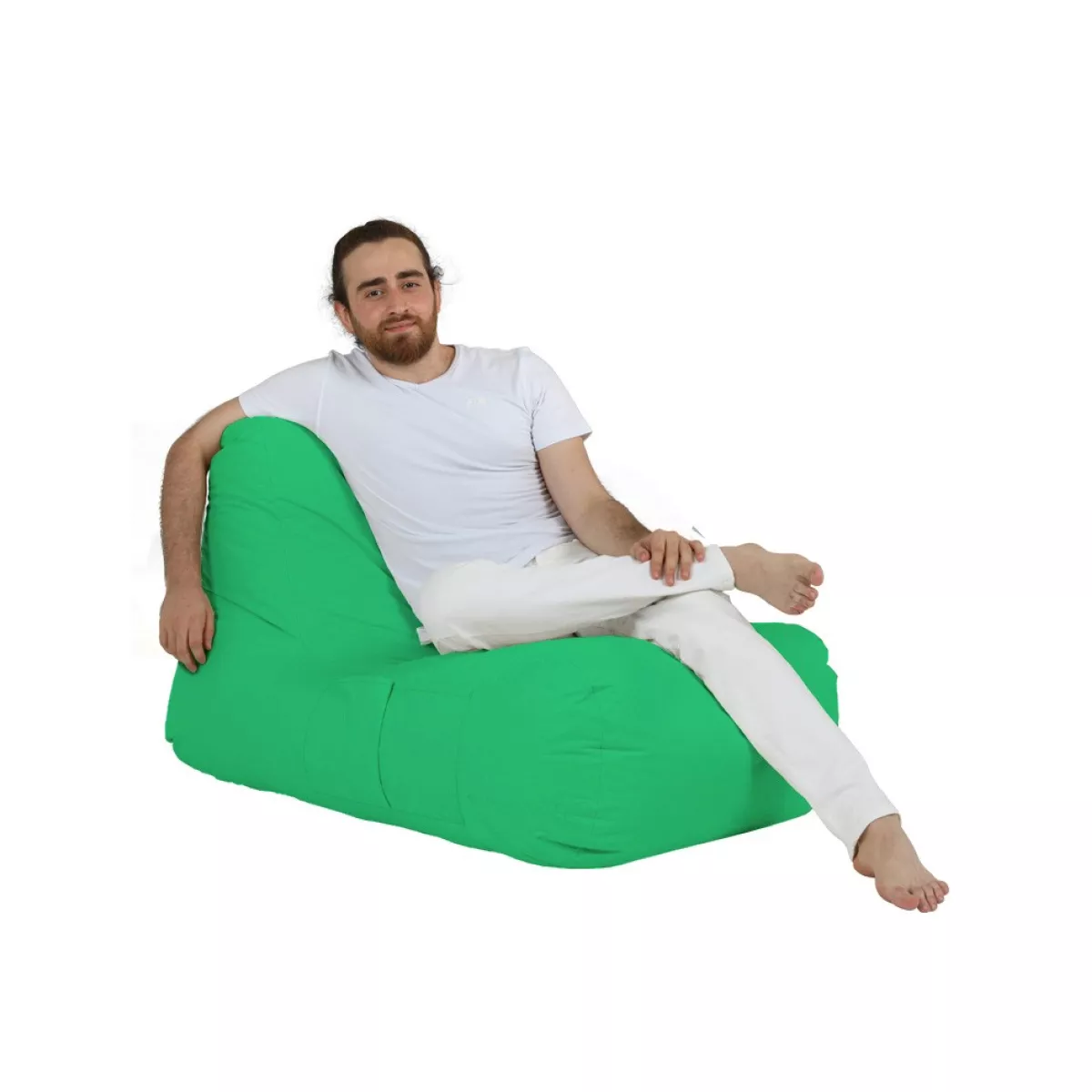 Bean Bag Trendy Comfort Bed Pouf - Green